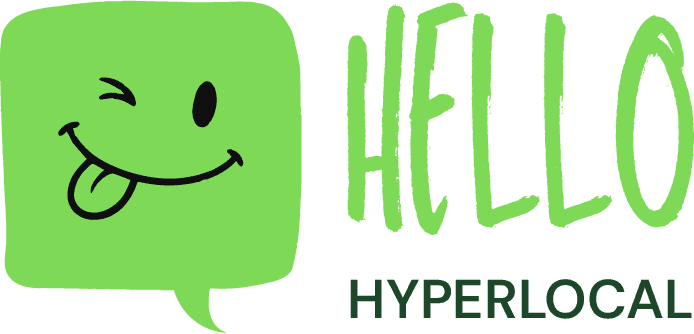 Hello Hyperlocal Logo